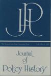 Journal of Policy History cover