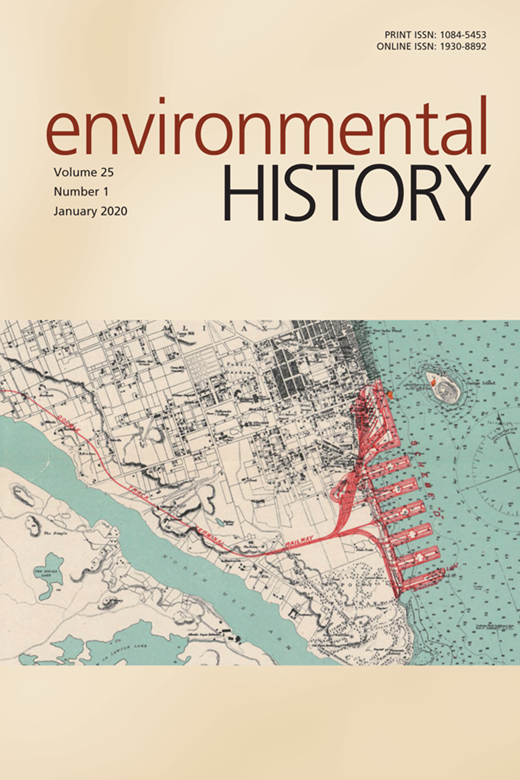 Environmental History cover